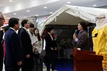 국경없는의사회, 국회의원회관 구호텐트 전시 개최