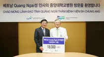 중앙대병원, 베트남에 다각적인 의료지원 펼쳐