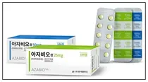 한국팜비오, 면역 억제제 아자비오정 발매