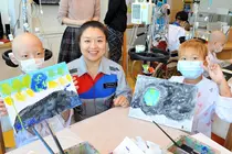 연세암병원 병원학교 소아청소년 환아들, 미국 Space Art Project 동참