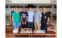 애니메디, 캄보디아에 '내시경 트레이너·선천성 심장병 시뮬레이터' 기증