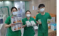 대한적십자사, 롯데제과·에이제이(주) 코로나19 극복 자사제품 기부