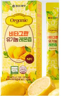 동아제약, ‘비타그란 유기농 레몬즙’ 출시