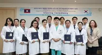 일산백병원, 라오스경찰병원 핵심의료인력 초청연수 수료식