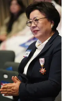 한미 송영숙 회장, 문화예술 발전 '옥관문화훈장' 수훈