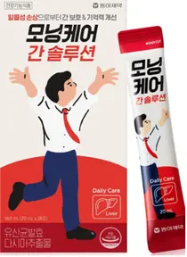동아제약, 간보호 건강기능식품 ‘모닝케어 간솔루션’ 출시
