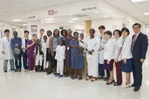 고대안산, 아이티 소아심장병환자 초청 무료수술