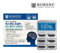 밥스누, 서울대 공동개발 '에스엔유 포뮬러 징코 알티지 오메가3' 출시