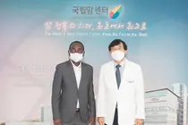 코트디부아르 보건부 대표단, 국립암센터 방문 