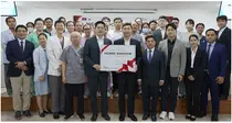 동아ST, 캄보디아 헤브론의료원에 하이카디 기부
