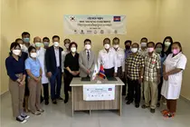 건협, '캄보디아 프렉프노우 mHealth를 활용한 NCD 관리 사업' 착수단 파견 