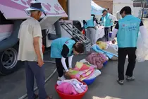 공단, 거제 수해 피해지역 찾아 긴급구호 봉사활동 펼쳐