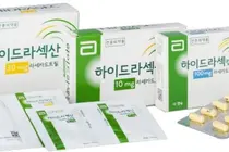 하이드라섹 산, 만12세 연령 상한 처방 확대-포 단위 용법·용량 신설