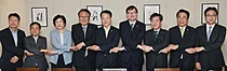 의협 추무진 회장 등 보건의약단체장, 박능후 보건복지부장관 면담