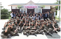 보건의약단체 '사공협', 육군 22사단에 독서카페 기증
