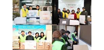 동탄성심병원, 설날에 경기지역서 사랑의 물품 나누기 행사 가져