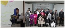아부다비 아나운서, 서울성모병원 찾아 자국환자 위문