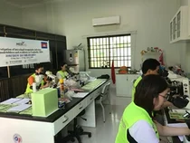 캄보디아 장내 기생충 감염 실태조사 위해 2018년 연구조사단 파견