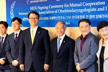 대한이비인후과 개원의사회,IVI,IVI 한국후원회와 MOU 체결