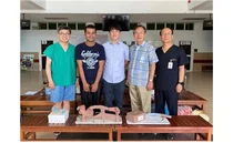 애니메디, 캄보디아에 '내시경 트레이너·선천성 심장병 시뮬레이터' 기증