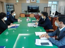 이필수 대한의사협회장, 정은경 질병관리청장 코로나19 방역대책 논의