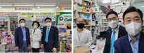 경기도약사회 박영달 회장, 도내 공공심야약국 방문... 약사들 위로·격려