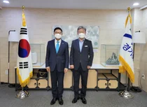 경기도약사회 박영달회장, 이재명 경기도지사와 면담 진행