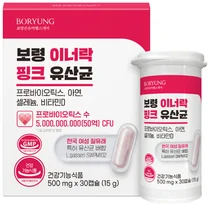 질 유래 유산균 제품 '이너락 핑크 유산균' 출시