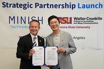 미니쉬테크놀로지, 美 애리조나주립대와 전략적 파트너십 협약 체결
