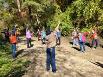 강동구치매안심센터, 항노화 산림치유 나들이