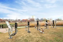 심평원, 지역주민 건강증진을 위한 야외 운동기구 설치