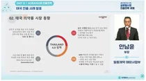 일동제약 '태국' 의약품 수입 동향 소개