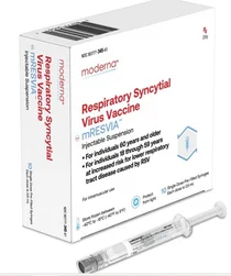 모더나코리아, 호흡기세포융합바이러스(RSV) mRNA 백신‘엠레스비아프리필드시린지’국내 허가 획득