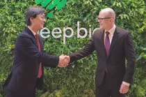 티트리살로에스토니아 경제정보기술장관, 암진단 AI솔루션 딥바이오방문