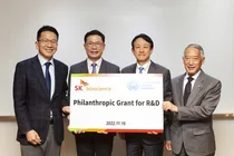 SK바이오사이언스, 국제백신연구소(IVI)에 글로벌 R&D 강화 후원금 전달