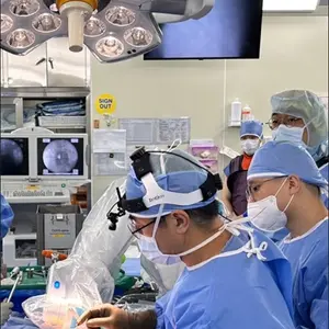 중앙대병원 척추센터, 국산 로봇 척추수술의 나사못 정위치 삽입률 99%