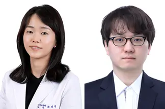 사진 : (좌측부터) 고려대학교 구로병원 소아청소년과 최의경 교수, 의생명연구원 강민웅 연구교수