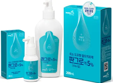 ▲판그로액 5% 제품사진.