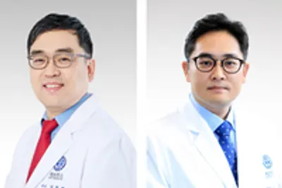 (사진)왼쪽부터 강남세브란스병원 대장항문외과 강정현 . 핵의학과 이재훈 교수
