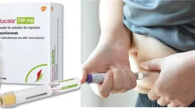 항체치료제 GSK '누칼라' 자가주사형 68개 종합병원 사용