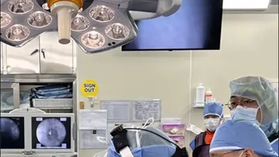 중앙대병원 척추센터, 국산 로봇 척추수술의 나사못 정위치 삽입률 99%