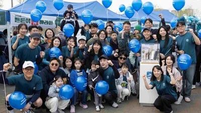 필립스 소닉케어, 대한구강보건협회 ‘튼튼이 마라톤’ 참가 성료