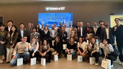 동아ST, 이탈리아 경제단체 ‘콘핀두스트리아’ 대표단 송도 연구소 캠퍼스 방문