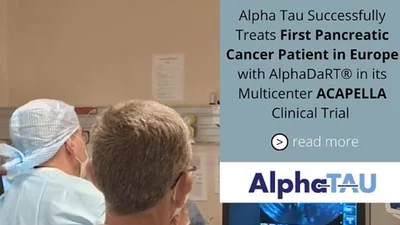 알파타우, 유럽서 ‘알파다트’ 이용해 췌장암 환자 첫치료 성공