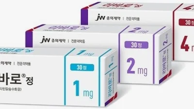 JW중외 '리바로젯' 이상지질혈증 2제 복합제 시장 1위