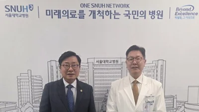 의료배상공제조합 박명하 이사장-서울대병원 백남종 병원장 면담 진행