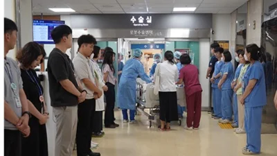 부천성모병원, 생명나눔의 숭고한 뜻 기리는 '나눔사랑길' 진행