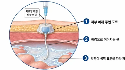 항암제 직접 들어가는 ‘길’ 열었더니...복막전이 4기 위암 돌파구 됐다