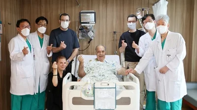 ‘아버지 살릴 곳은 한국뿐’ 모로코 삼부자 1만 km 날아와 한국서 간이식