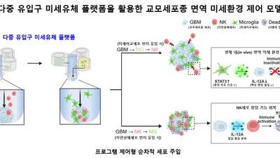 서울대병원·성균관대, 면역세포 유입 순서에 따른 교모세포종 치료 반응 규명